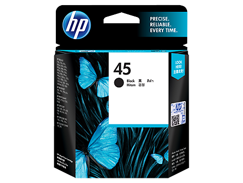 HP 45A Black Ink Cartridge (51645AA) 618EL